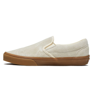 Vans Classic Slip-On Shoes - Cream/Burgundy