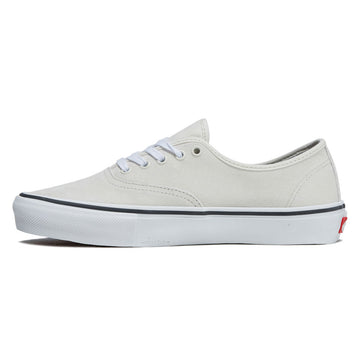 Vans Skate Authentic Shoes - White/Gunmetal