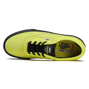 Vans Skate Curren Caples Shoes - Fluro Lime/Black