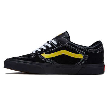 Vans Rowley Classic Shoes - Black/Yellow