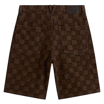 Vans Check-5 Baggy Denim Shorts - Demitasse