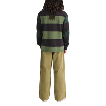 Vans Authentic Chino Loose Wide Leg Pants - Olive Brown