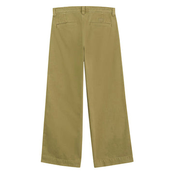 Vans Authentic Chino Loose Wide Leg Pants - Olive Brown