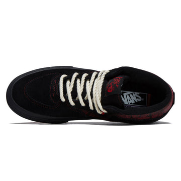 Vans Skate Half Cab Shoes - Saw Red/Black