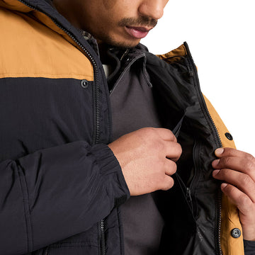 Timberland DWR Synthetic Puffer Jacket - Black/Wheat Boot
