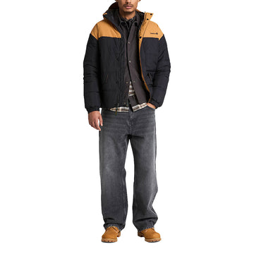 Timberland DWR Synthetic Puffer Jacket - Black/Wheat Boot