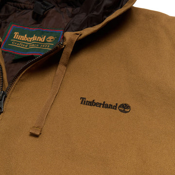 Timberland Insulated Canvas Bomber Jacket - Dark Wheat Boot