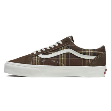 Vans Old Skool Shoes - Plaid Vintage Cocoa