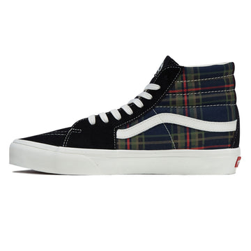 Vans Sk8-Hi Shoes - Plaid Black/Multi