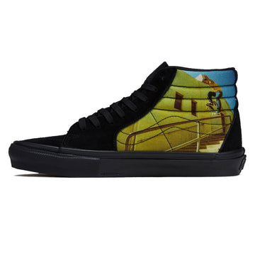 Vans Skate x Atiba Sk8-Hi Shoes - Black/Multi