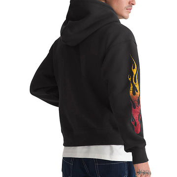 Vans Burnin' Up Full Zip Hoodie - Black