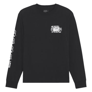 Vans Throwback Mixer Long Sleeve T-Shirt - Black