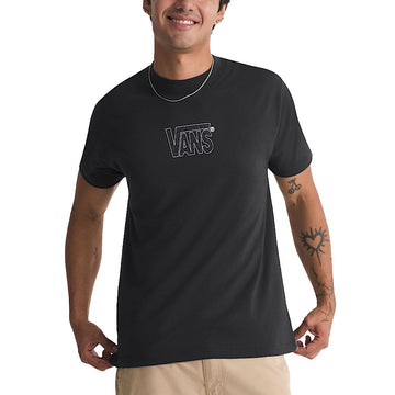 Vans Stretch Logo Fill 2 T-Shirt - Black