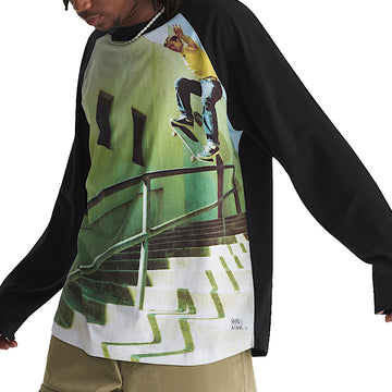 Vans x Atiba Long Sleeve Raglan T-Shirt - Black