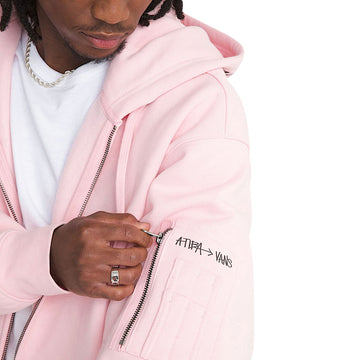 Vans x Atiba Cargo Hoodie - Coral Blush