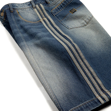 Adidas Tyshawn Denim Shorts - Indigo Denim
