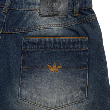 Adidas Tyshawn Denim Shorts - Indigo Denim