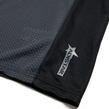 Adidas Tyshawn Jersey - Black/Iron Metallic/Carbon