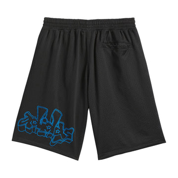 Adidas Kogan Shorts - Black/Lucid Ray Blue