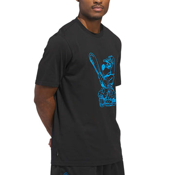 Adidas Kogan Dog T-Shirt - Black/Lucid Ray Blue