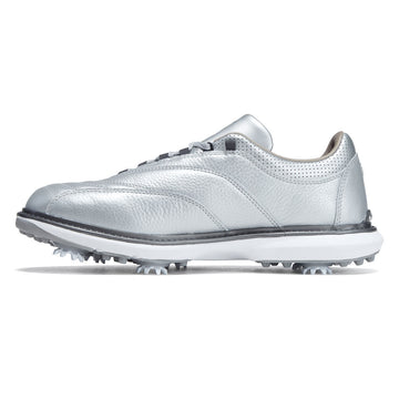 Adidas x Metalwood MC70 Golf Shoes - Silver Metallic/Iron Metallic/Grey
