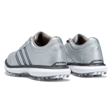 Adidas x Metalwood MC70 Golf Shoes - Silver Metallic/Iron Metallic/Grey