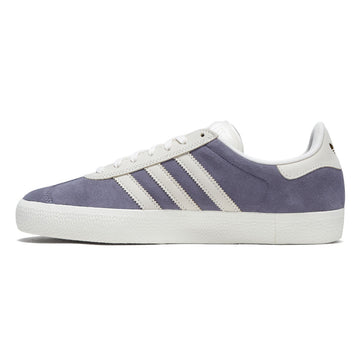 Adidas Gazelle ADV Shoes - Super Purple/Chalk White/Gold Metallic