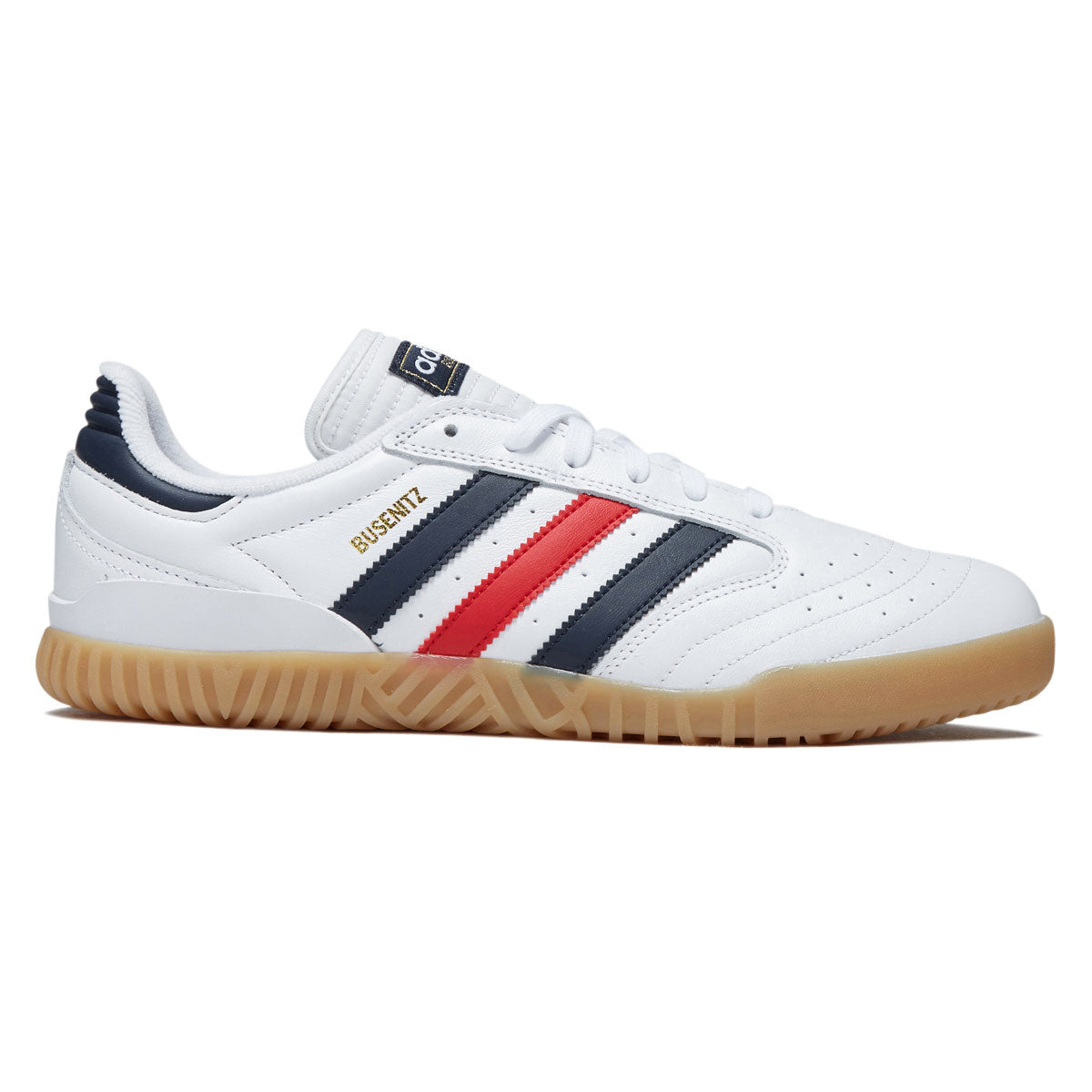Adidas Busenitz Indoor Super Shoes - Ftwr White/Collegiate Navy