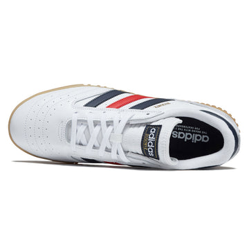 Adidas Busenitz Indoor Super Shoes - Ftwr White/Collegiate Navy/Better Scarlet