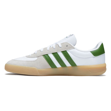 Adidas Glenburn Shoes - Ftwr White/Crew Green/Gum