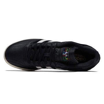 Adidas Busenitz Shoes - Core Black/Chalk White/Gold Metallic
