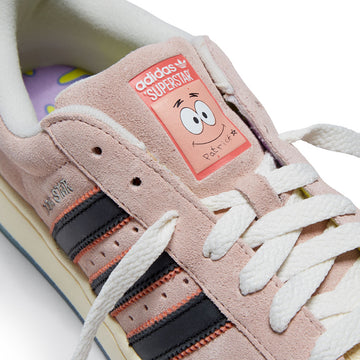 Adidas x Spongebob Patrick Superstar II Shoes - Pink/Core Black/Wonder Clay