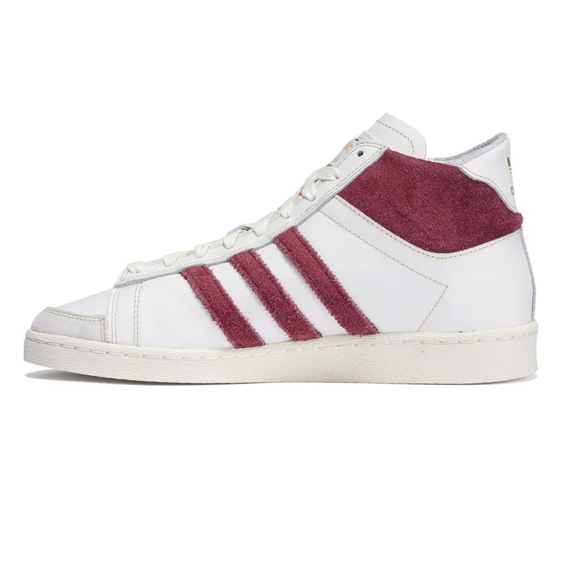 Adidas x Mark Gonzales Jabbar Hi Shoes - Alumina/Chalk White/Shadow Red