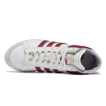 Adidas x Mark Gonzales Jabbar Hi Shoes - Alumina/Chalk White/Shadow Red