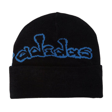 Adidas Kogan Beanie - Black/Lucid Ray Blue