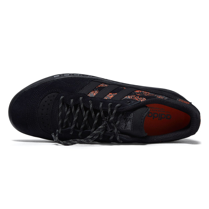 Adidas x Mike Arnold Handball Top Shoes - Core Black/Core Black/Semi Impact Orange