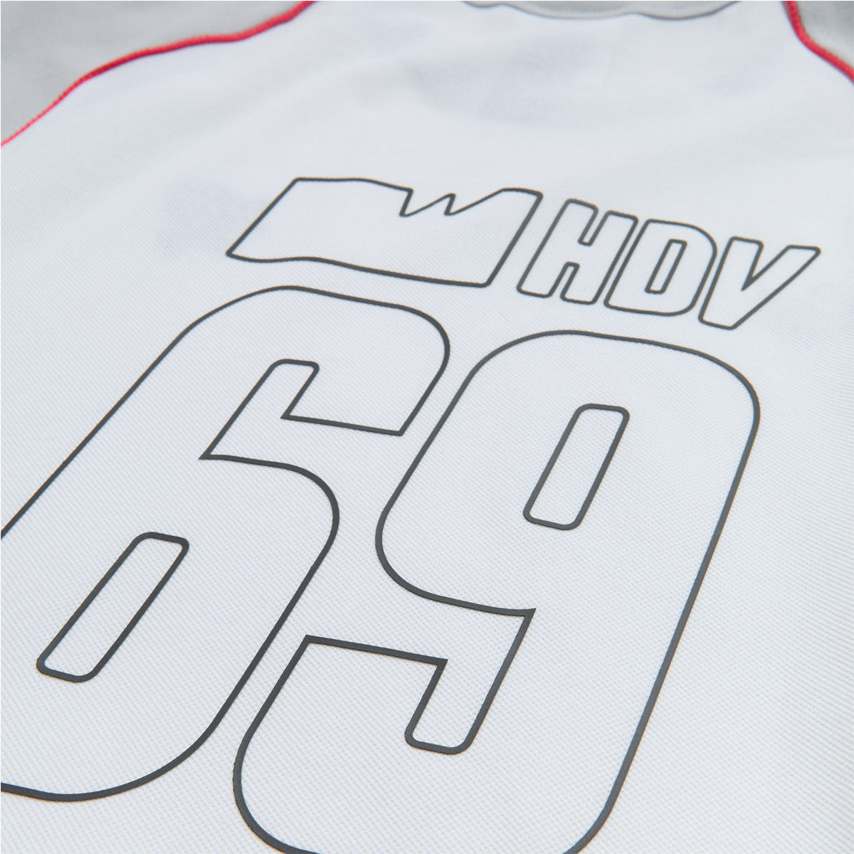 Adidas x Wall Street x Olympique Jersey - White/Grey image 6
