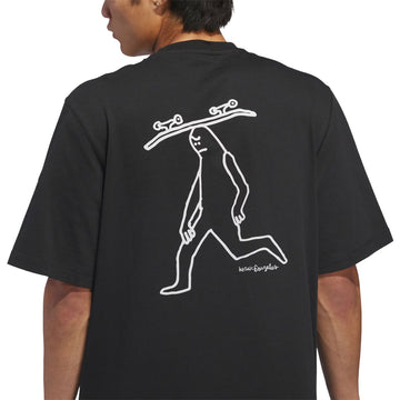 Adidas Gonz Spot T-Shirt - Black/Ice Purple