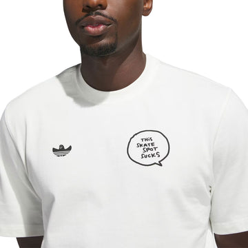 Adidas Gonz Spot T-Shirt - Core White
