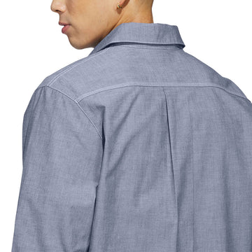 Adidas Gonz Long Sleeve Shirt - Aurora Ivy/White