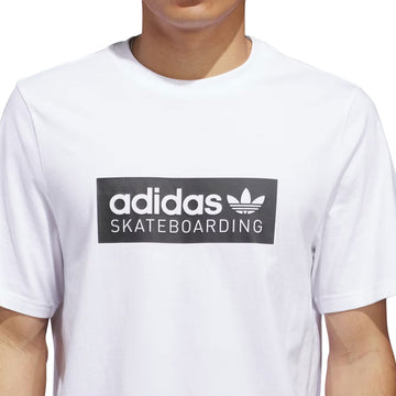 Adidas Skate Logo T-Shirt - White