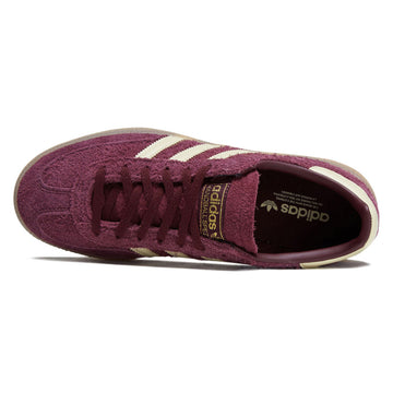Adidas Womens Handball Spezial Shoes - Maroon/Warm Vanilla/Gold Metallic