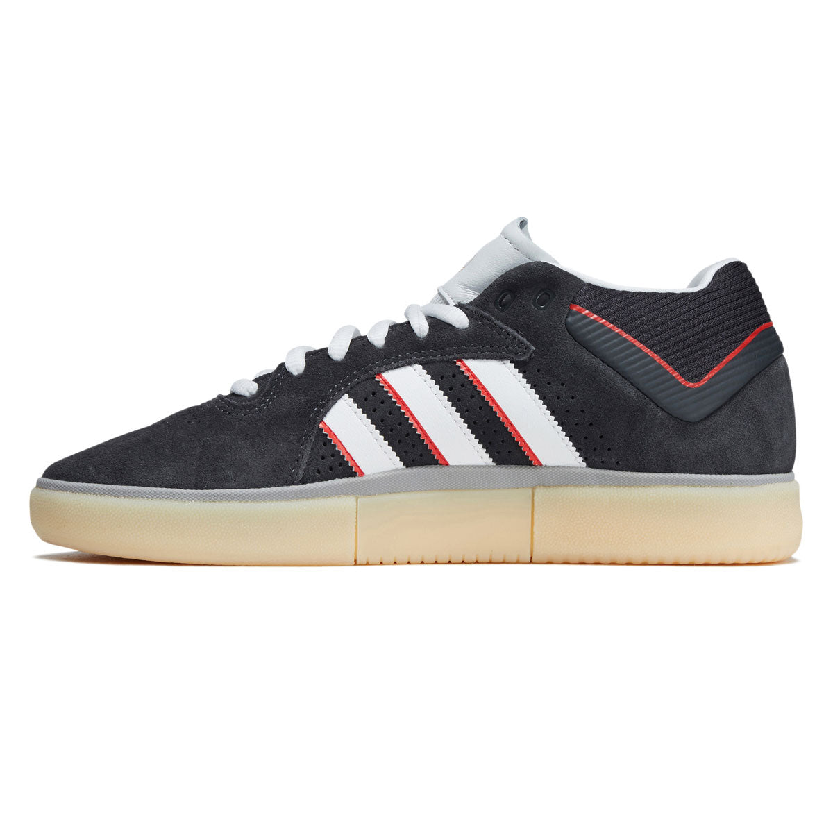 Adidas Tyshawn Shoes - Carbon/Crystal White/Better Scarlet – CCS