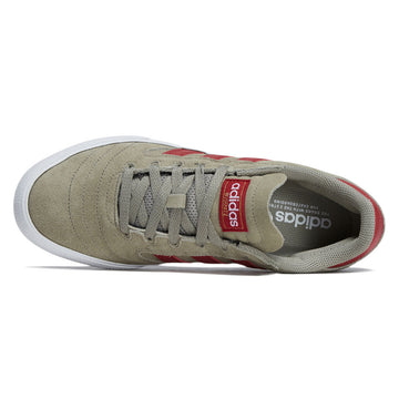 Adidas Busenitz Vulc II Shoes - Silver Pebble/Team Victory Red/Ftwr White