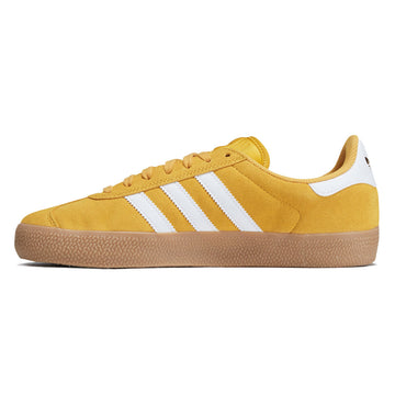 Adidas Gazelle ADV Shoes - Preloved Yellow/Ftwr White/Gold Metallic