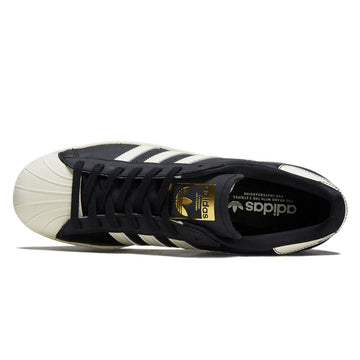 Adidas Superstar 80 ADV Shoes - Core Black/Cream White/Gold Metallic