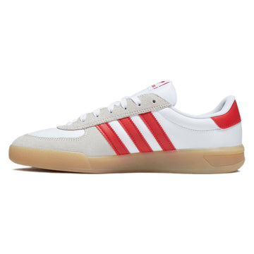 Adidas Glenburn Shoes - Ftwr White/Better Scarlet/Gum