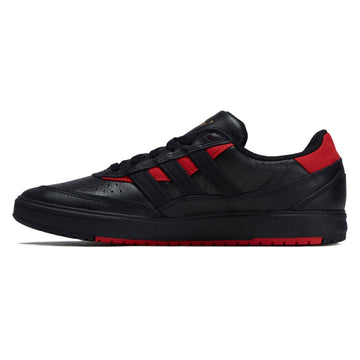 Adidas Tyshawn II Shoes - Core Black/Core Black/Better Scarlet