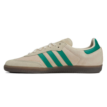 Adidas Samba ADV Shoes - Sand Strata/Court Green/Gum