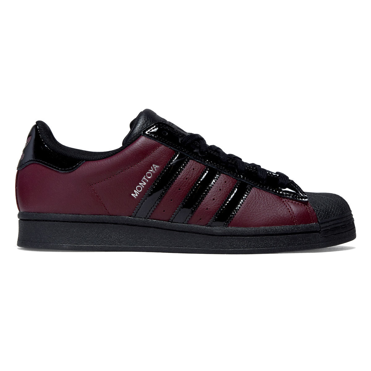  SUPERSTAR ワインレッド/コアブラック Adidas Superstar x Marcos Shoes - Red Night/Core Black/Red Night – CCS
